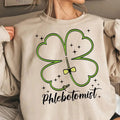 St Patrick'S Day Phlebotomist Shamrock Phlebotomy - Adult & Kids T-Shirts, Sweatshirts & Hoodies apparel design preview 1