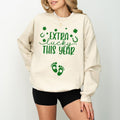 St Patricks Day Pregnancy Announcement Baby Reveal - Adult & Kids T-Shirts, Sweatshirts & Hoodies apparel design preview 1