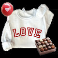 St Valentine'S Love Puff Lettering Womenswear - Adult & Kids T-Shirts, Sweatshirts & Hoodies apparel design preview 1