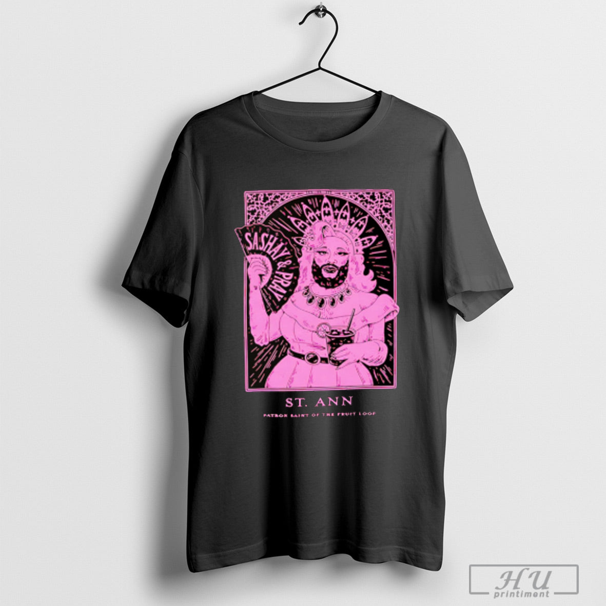 St Ann Patron Saint Of The Fruit Loop - Adult & Kids T-Shirts, Sweatshirts & Hoodies apparel design preview 1