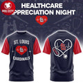 St. Louis Cardinals x 2026 Healthcare Appreciation - Adult & Kids T-Shirts, Sweatshirts & Hoodies apparel design preview 1
