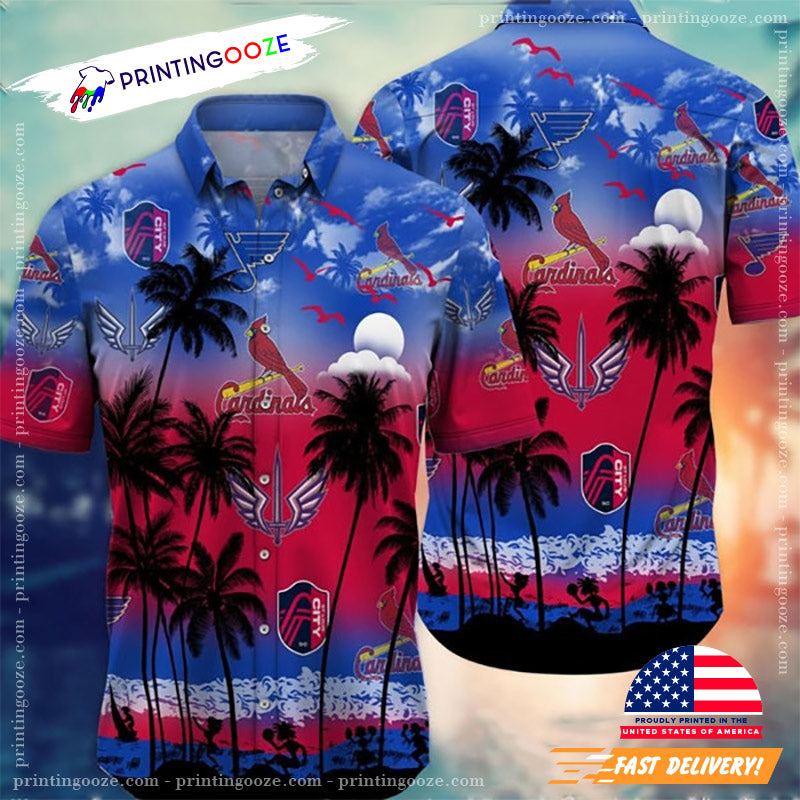 St. Louis Sports Hawaiian - Adult & Kids T-Shirts, Sweatshirts & Hoodies apparel design preview 1
