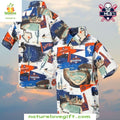 Houston Astros Hawaiian Stadium Cactus Pattern MLB - Adult & Kids T-Shirts, Sweatshirts & Hoodies apparel design preview 1