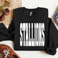 Stallions Screen Print Transfer - Adult & Kids T-Shirts, Sweatshirts & Hoodies apparel design preview 1