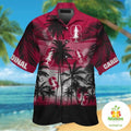 Stanford Cardinal Tropical Hawaiian Short Sleeve - Adult & Kids T-Shirts, Sweatshirts & Hoodies apparel design preview 1