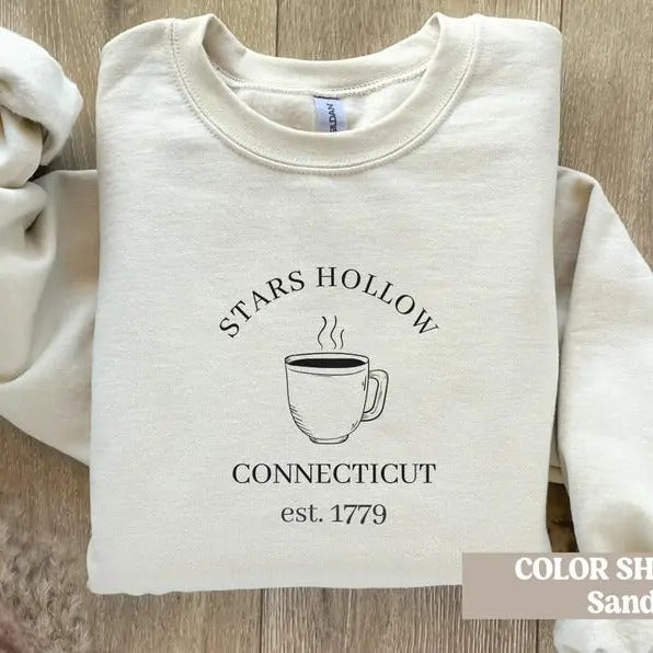 Stars Hollow Gilmore Girl Lukes Diner - Adult & Kids T-Shirts, Sweatshirts & Hoodies apparel design preview 1