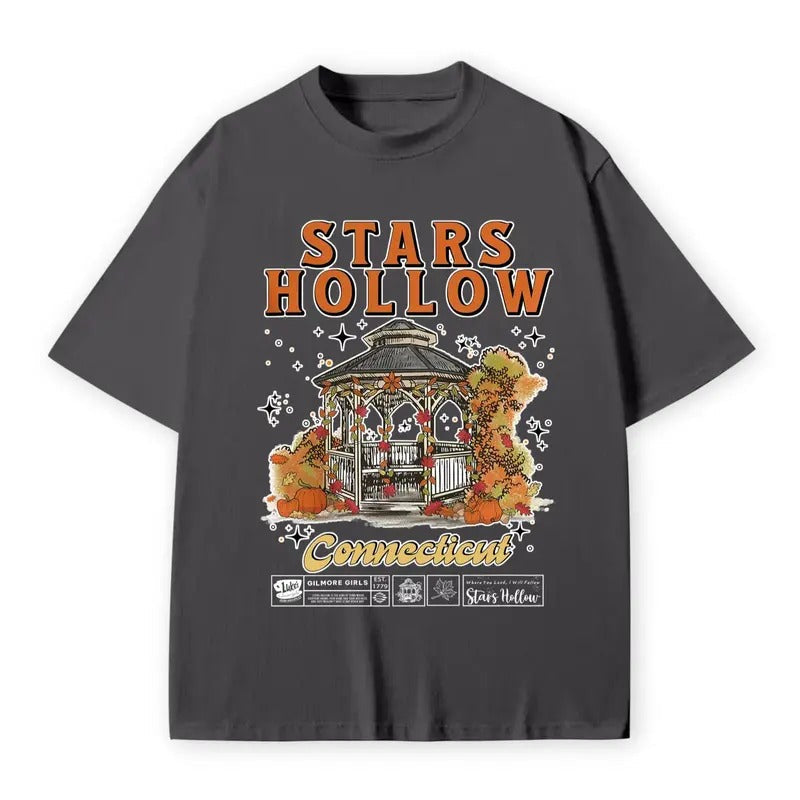 Stars Hollow Gilmore Connecticut Halloween Fan Her - Adult & Kids T-Shirts, Sweatshirts & Hoodies apparel design preview 1