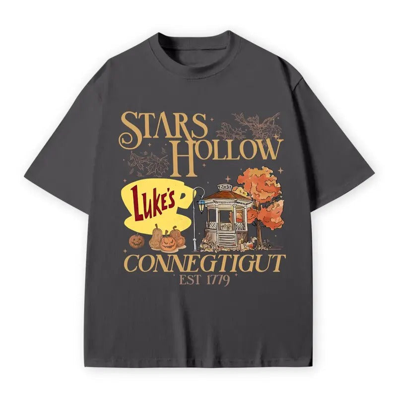 Stars Hollow Luke_s Diner Retro Gilmore Girl Eras - Adult & Kids T-Shirts, Sweatshirts & Hoodies apparel design preview 1