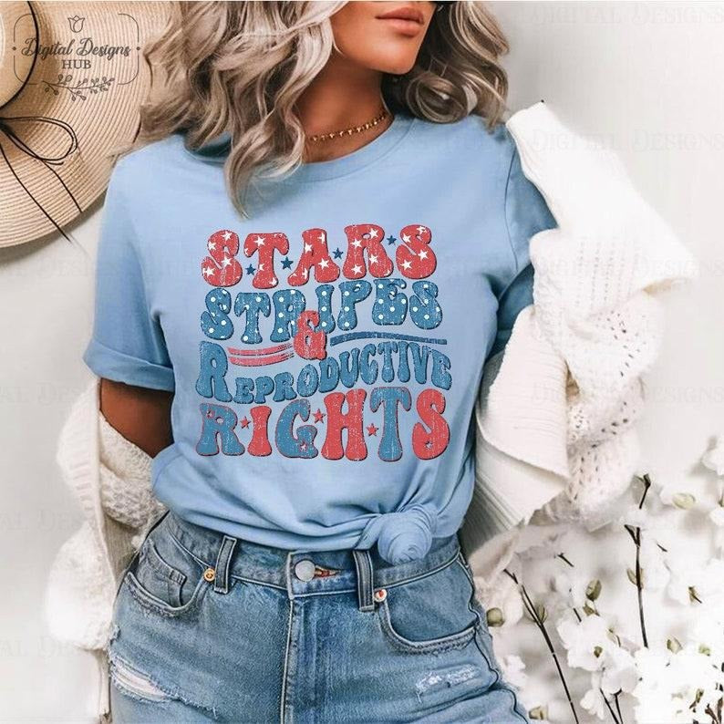 Stars Stripes Reproductive Rights 4Th July America - Adult & Kids T-Shirts, Sweatshirts & Hoodies apparel design preview 1