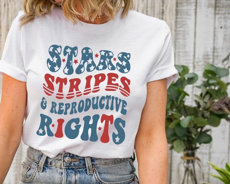 Stars Stripes Reproductive Rights Feminist Fourth - Adult & Kids T-Shirts, Sweatshirts & Hoodies apparel design preview 1