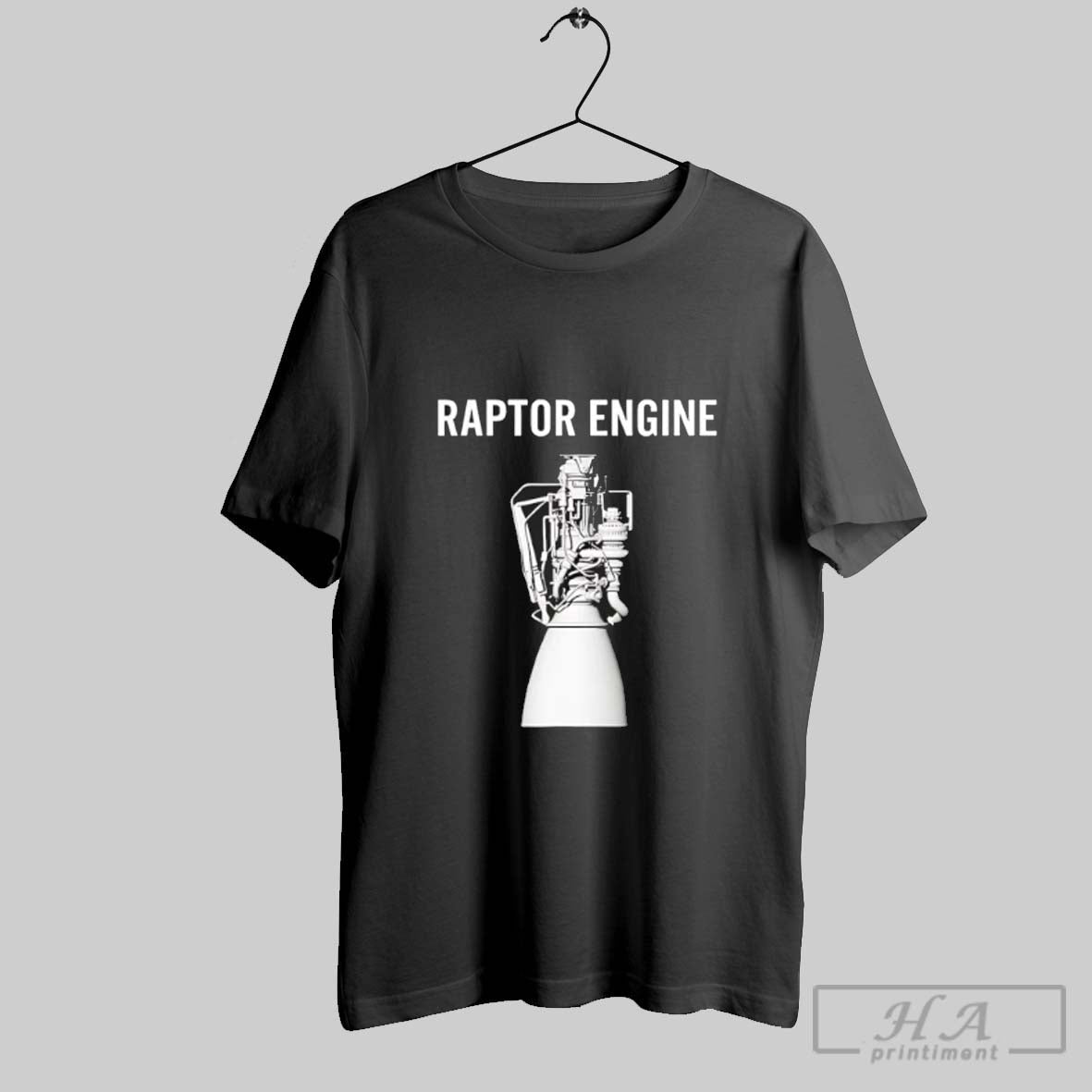 Starship Raptor Engine For Space Explorer And Rocket - Adult & Kids T-Shirts, Sweatshirts & Hoodies apparel design preview 1