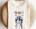 Statue Liberty Resist Feminist - Adult & Kids T-Shirts, Sweatshirts & Hoodies apparel design preview 1