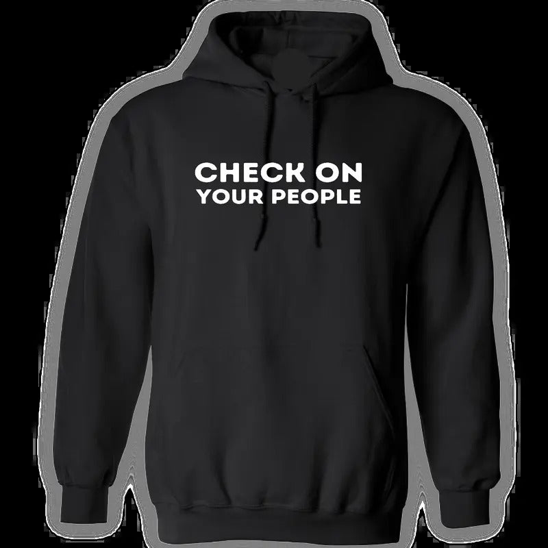 Stay Another Day Check Your People Mental Health - Adult & Kids T-Shirts, Sweatshirts & Hoodies apparel design preview 1