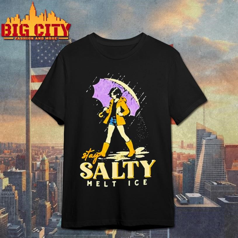 Stay Salty Melt Ice Abolish Anti Political - Adult & Kids T-Shirts, Sweatshirts & Hoodies apparel design preview 1