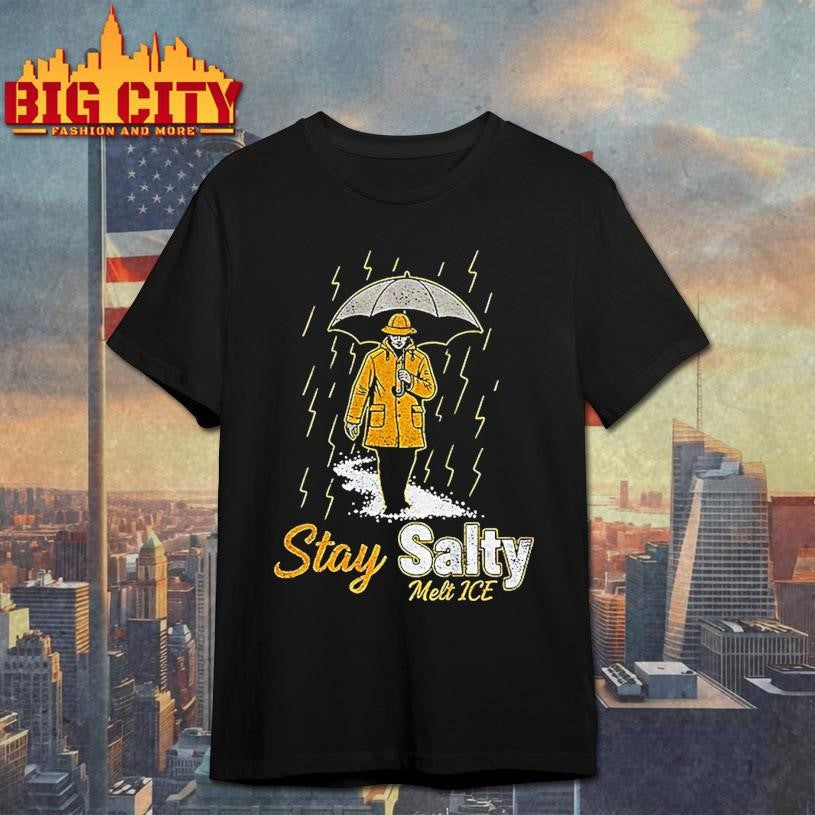 Stay Salty Melt Ice Anti Trump Political - Adult & Kids T-Shirts, Sweatshirts & Hoodies apparel design preview 1