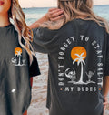 Stay Salty My Dudes Summer Funny Beach Retro Vintage - Adult & Kids T-Shirts, Sweatshirts & Hoodies apparel design preview 1