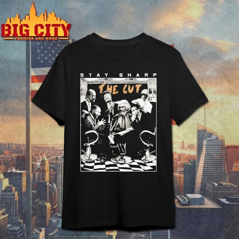 Stay Sharp The Cust - Adult & Kids T-Shirts, Sweatshirts & Hoodies apparel design preview 1