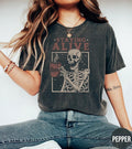 Staying Alive Coffee Funny Skeleton Lovers Skull - Adult & Kids T-Shirts, Sweatshirts & Hoodies apparel design preview 1