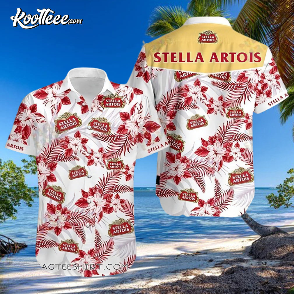 Stella Artois Hawaiian - Adult & Kids T-Shirts, Sweatshirts & Hoodies apparel design preview 1