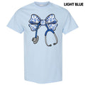 Stethoscope Florals Gildan Short Sleeve 'NLB' - Adult & Kids T-Shirts, Sweatshirts & Hoodies apparel design preview 1