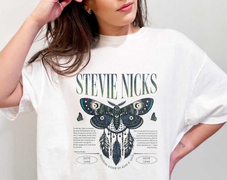 Stevie Nicks Tour 2024 - Adult & Kids T-Shirts, Sweatshirts & Hoodies apparel design preview 1