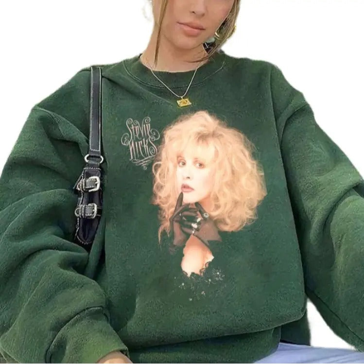 Stevie World Tour Vintage 90s Retro Music - Adult & Kids T-Shirts, Sweatshirts & Hoodies apparel design preview 1