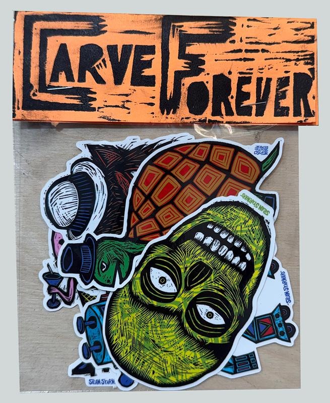 Sticker Pack Five "4 Inch Vinyl Stickers - Adult & Kids T-Shirts, Sweatshirts & Hoodies apparel design preview 1