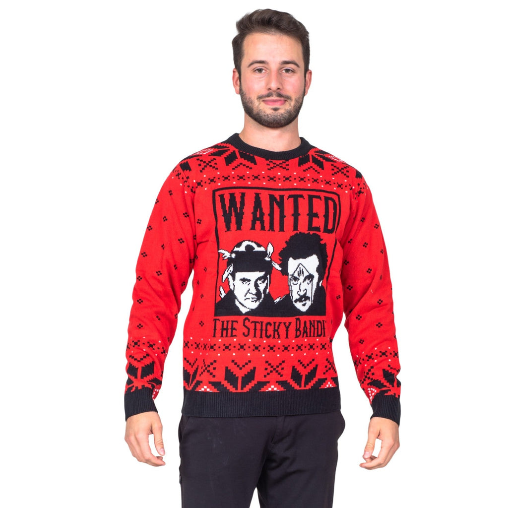 Sticky Bandits 1980s Funny Adult Unisex Holiday Ugly Christmas Sweater - Holiday Gift product image 2