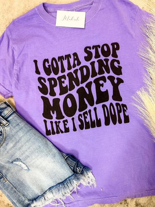 Stop Spending Money - Adult & Kids T-Shirts, Sweatshirts & Hoodies apparel design preview 1