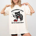 Strawberry Jams Raccoon Meme Trash Panda Funny Saying - Adult & Kids T-Shirts, Sweatshirts & Hoodies apparel design preview 1