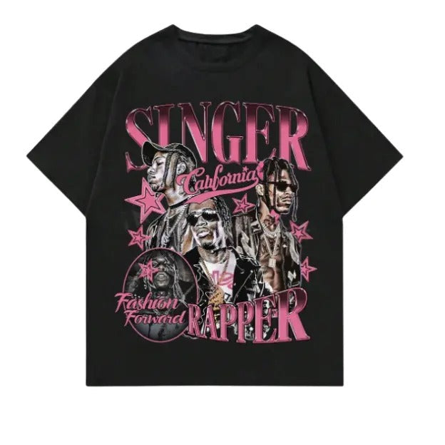 Street Life Hip Hop Printed Short Sleeve Size S 3XL - Adult & Kids T-Shirts, Sweatshirts & Hoodies apparel design preview 1