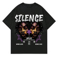 Street Life Retro Distressed Portrait Print Short - Adult & Kids T-Shirts, Sweatshirts & Hoodies apparel design preview 1