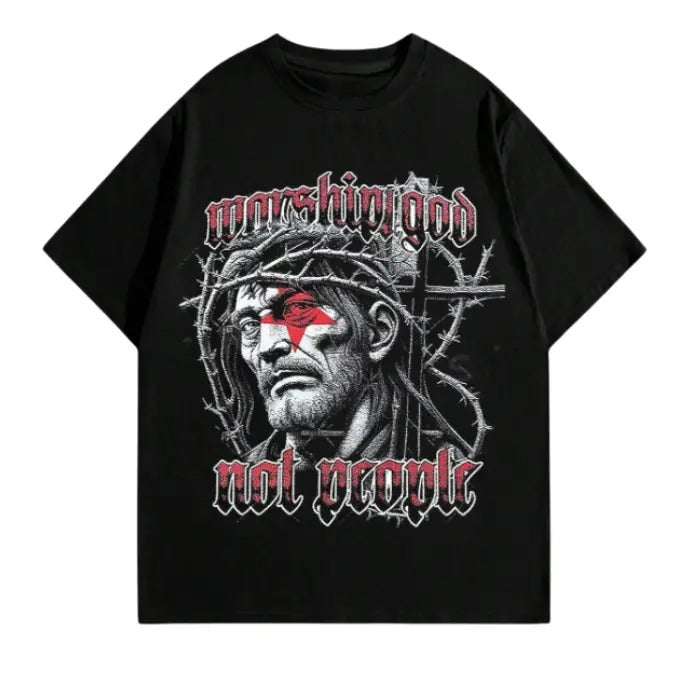 Street Life Short Sleeve Character Letter Print Size - Adult & Kids T-Shirts, Sweatshirts & Hoodies apparel design preview 1