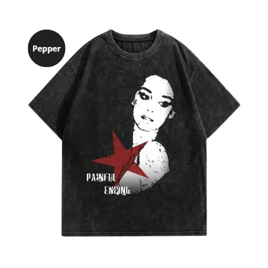 Street Life Summer Letter Five Pointed Star Printed - Adult & Kids T-Shirts, Sweatshirts & Hoodies apparel design preview 1