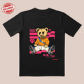 'Peachy Bear' Fleece 3D Cut Orange White Clash All - Adult & Kids T-Shirts, Sweatshirts & Hoodies apparel design preview 1