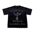 Strong Jesus Retro Medieval Print Graphics Size S 3XL - Adult & Kids T-Shirts, Sweatshirts & Hoodies apparel design preview 1