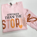 Stronger Than Storm Gildan LIGHT PINK - Adult & Kids T-Shirts, Sweatshirts & Hoodies apparel design preview 1