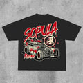 Studio Fun Flame Car Graphics Print Cotton - Adult & Kids T-Shirts, Sweatshirts & Hoodies apparel design preview 1