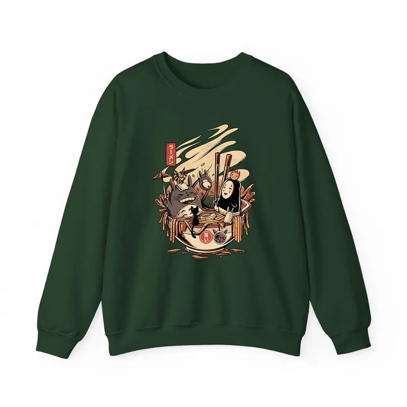 Studio Ghibli Hayao Miyazaki Totoro No Face Howl'S - Adult & Kids T-Shirts, Sweatshirts & Hoodies apparel design preview 1