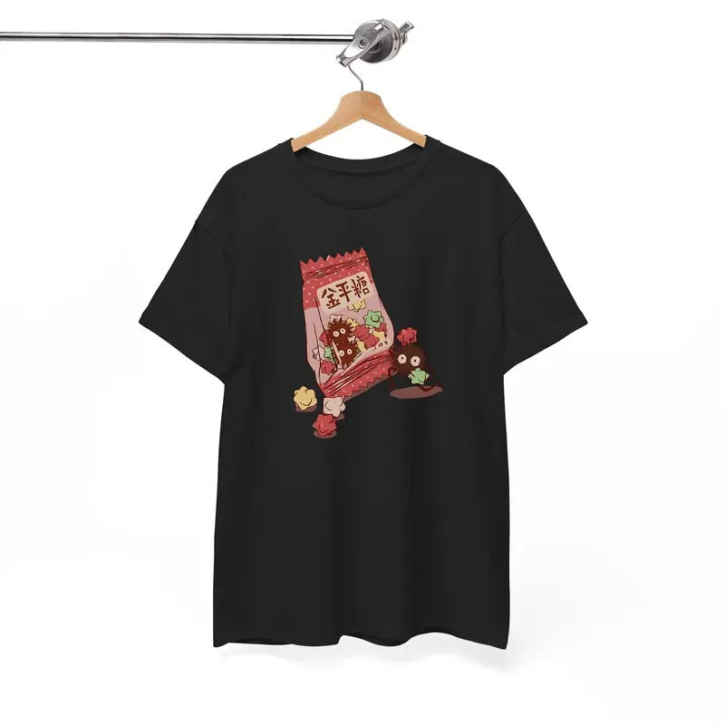 Studio Ghibli Soot Sprites Susuwatari Anime Fan - Adult & Kids T-Shirts, Sweatshirts & Hoodies apparel design preview 1