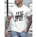 Crew Neck Short Sleeve Casual Is What Print Soft - Adult & Kids T-Shirts, Sweatshirts & Hoodies apparel design preview 1