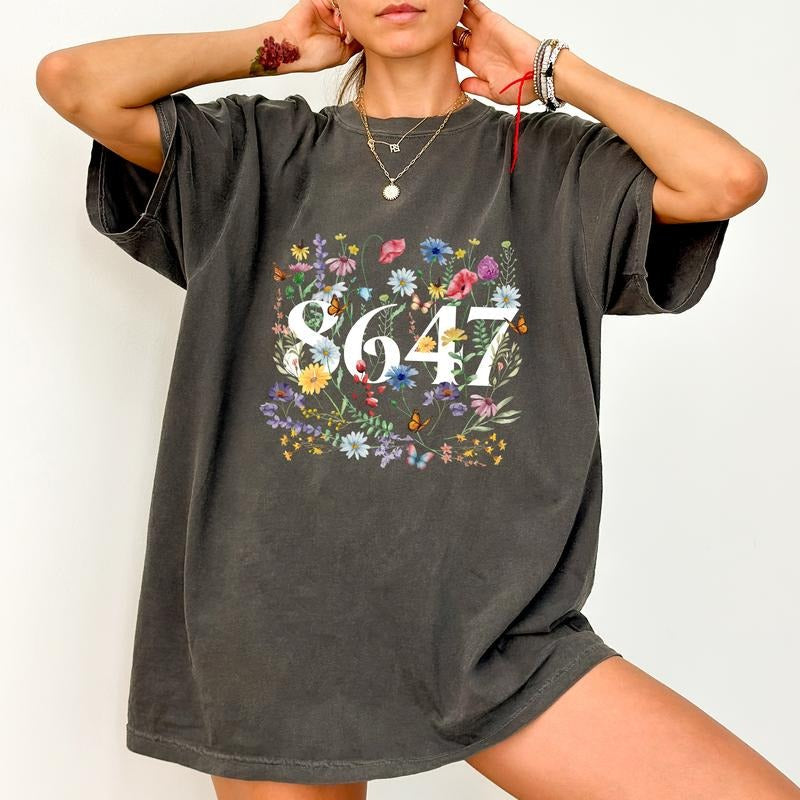 Subtle 8647 Comfort Colors FDT Sarcastic Wildflower - Adult & Kids T-Shirts, Sweatshirts & Hoodies apparel design preview 1