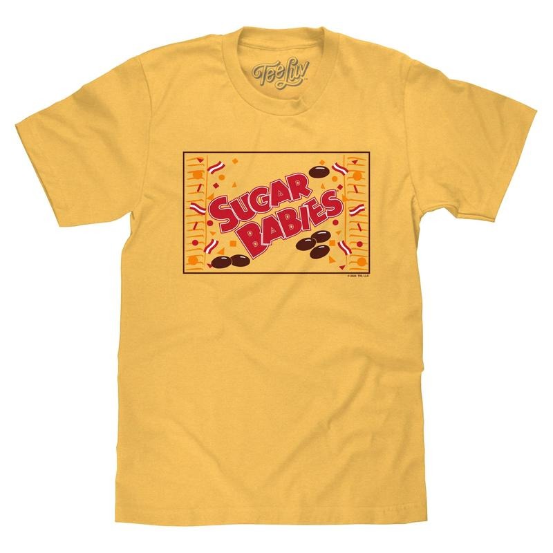 Sugar Babies Caramel Candy Banana Yellow - Adult & Kids T-Shirts, Sweatshirts & Hoodies apparel design preview 1