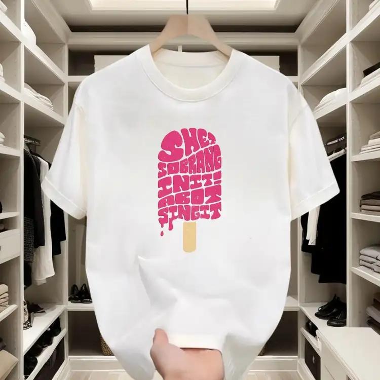 Summer Ice Cream Lettering Beach City Walks - Adult & Kids T-Shirts, Sweatshirts & Hoodies apparel design preview 1