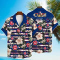 Summer Aloha MLB Chicago Cubs Hawaiian Hibiscus - Adult & Kids T-Shirts, Sweatshirts & Hoodies apparel design preview 1
