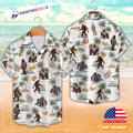 Summer Beach Bigfoot Hawaiian - Adult & Kids T-Shirts, Sweatshirts & Hoodies apparel design preview 1