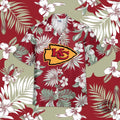 Summer Kc Chiefs Red Hawaiian - Adult & Kids T-Shirts, Sweatshirts & Hoodies apparel design preview 1