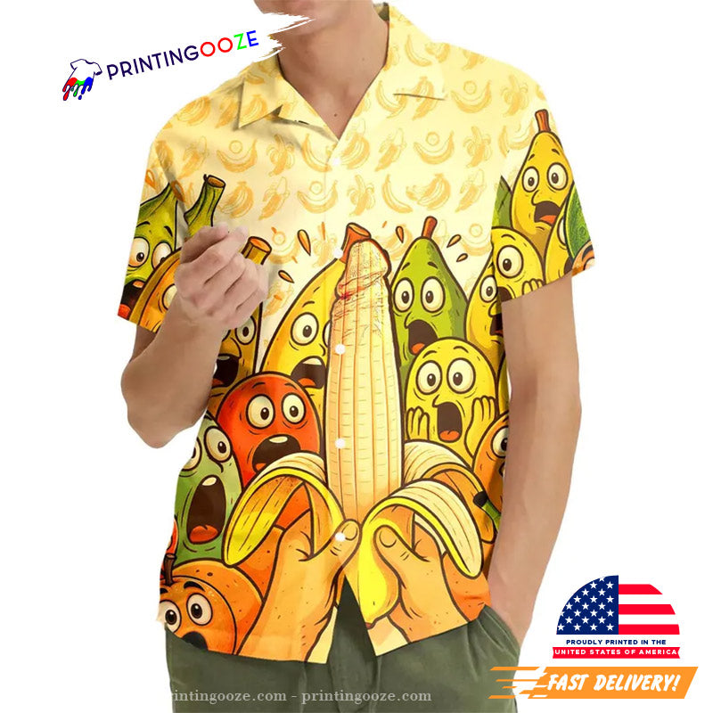 Summer Party Banana Tropical Beach Hawaiian - Adult & Kids T-Shirts, Sweatshirts & Hoodies apparel design preview 1