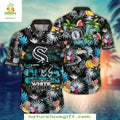 Chicago White Sox Hawaiian Summer Vibes Tropical MLB - Adult & Kids T-Shirts, Sweatshirts & Hoodies apparel design preview 1