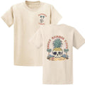 Summer Vintage Skeleton Pineapple Grunge Skull - Adult & Kids T-Shirts, Sweatshirts & Hoodies apparel design preview 1